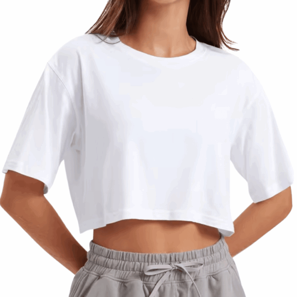 Graceful Crop Shirt
