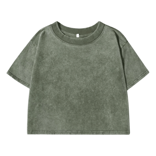 Expressive Crop Shirt